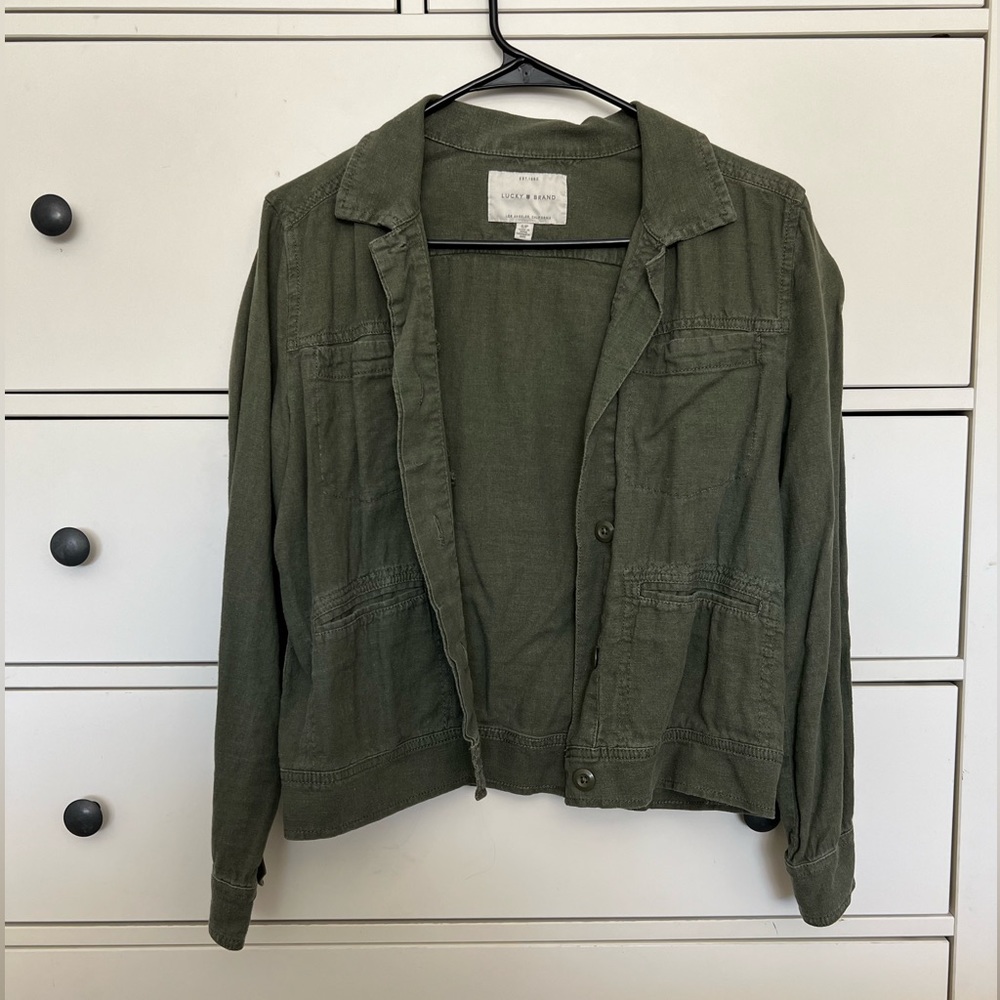 Lucky Brand Army/Chore Jacket